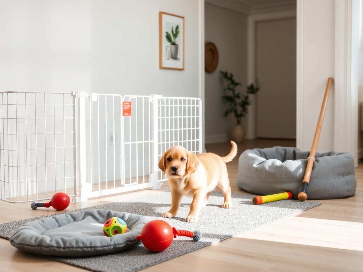 Puppy enjoying structured play and enrichment